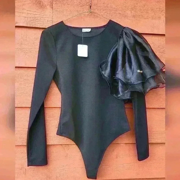 Free people black bodysuit Size S - Picture 7 of 16